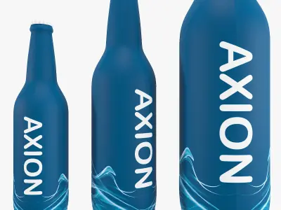 Bottle inflatable Axion 3D model