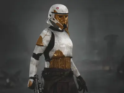 Enoch Low-poly 3D model