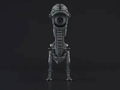 Watcher Machine 3D print model