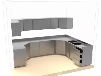 KITCHEN 51 3D model