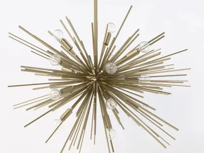 Zanadoo Chandelier By Arteriors 3D model