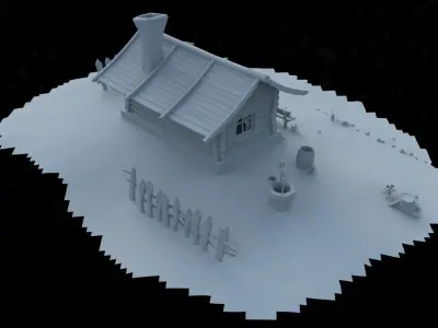Fairy House 3D model