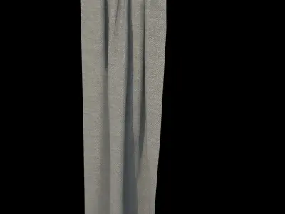 Curtain - PBR - Textured Low-poly 3D model