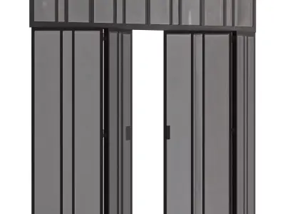 Book partition 3D model