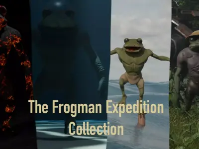 The Frogman Expedition Collection 3D Model Pack