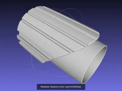 Battlestar Galactica Cylon Costume Set 3D Model Pack