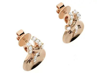 Light wt Pendant Earrings Set 3dm stl obj mtl gltf glb renders  3D print model