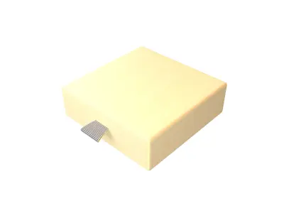 Drawer Cardboard Gift Box v1 001 Low-poly 3D model