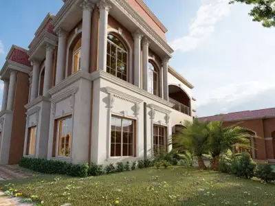 Classical Villa 3D model purchase