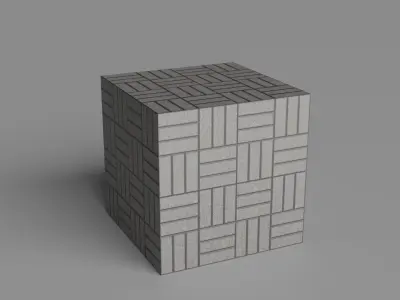 ConcreteSide2 Low-poly 3D model