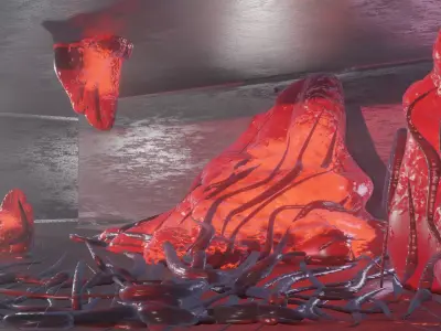 SCI FI Corridor 3D model