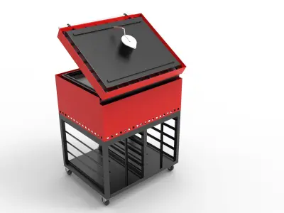 BBQ SOMKER  3D model