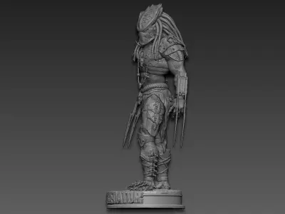 Predator Swordsman 3D print model