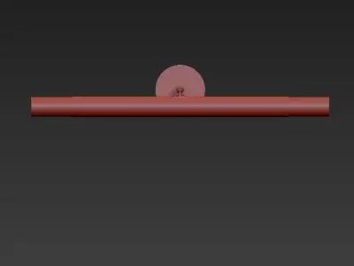 UILTA metal bar 3D model