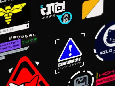 Ultimate Sci-fi Decals Bundle Texture