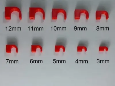 Cable Clip 3D print model