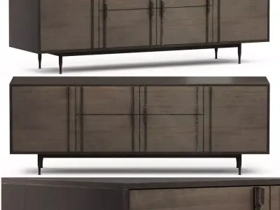 Hooker Wormy Maple 3D model