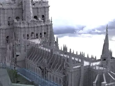 High Tower Walkways of the Gods 3D model