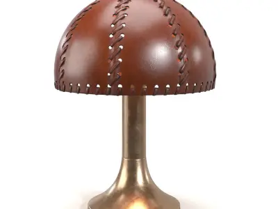 Rare Table Lamp B204 PBR 3D model