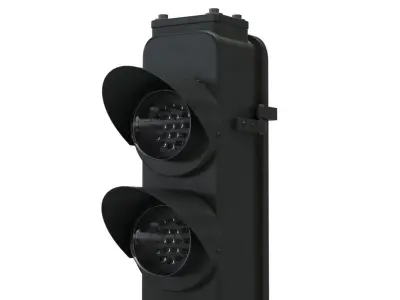Subway Signal Light 3D model