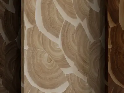 Endgrain Segments wood Texture