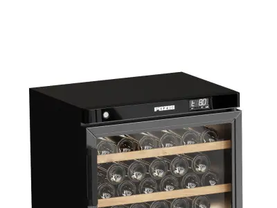 POZIS wine showcase-refrigerators with lighting - 4 models 3D model