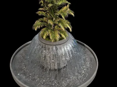 WATERFALL FOUNTAIN CASCADE  NO4 A 3D model