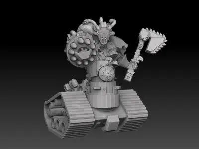 Tank Demon Megapack 3D print model