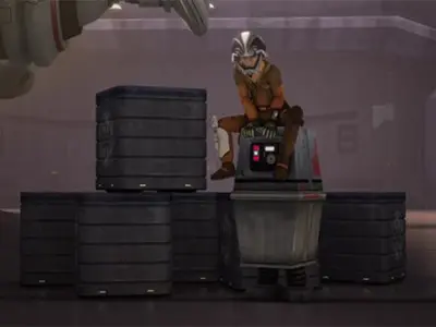 Far Away Galaxy Cargo Crate 3D print model