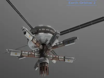 Earth Orbital 2 Remastered 3D model