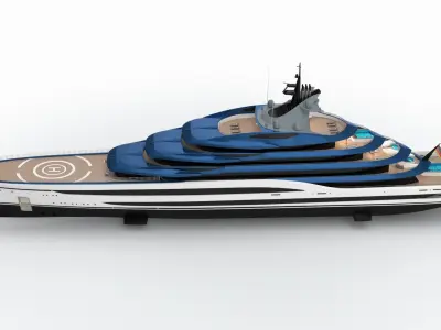  Deep Blue Superyacht 