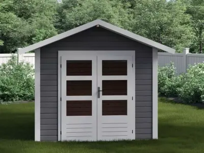 Talkau  tool shed 3D model