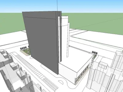 vacation spot-Resort-Fashion Leisure Hotel-0204 3D model