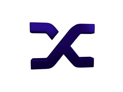 Synthetix Coin v2 004 Low-poly 3D model