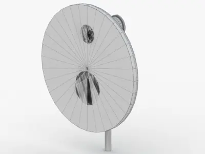 1658 - Water Tap Low-poly 3D model