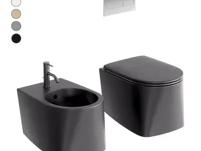 Axa DP Wall-Hung WC 3D model
