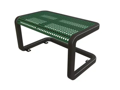 PERFORATED SINGLE SEAT 3D model