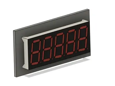 LED Dipslay Board 3D model