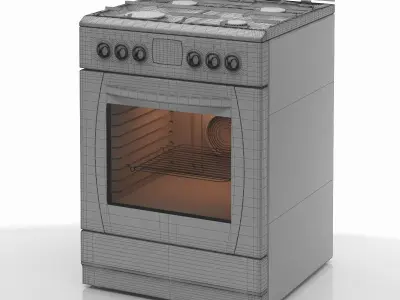 Cooker 02 3D model