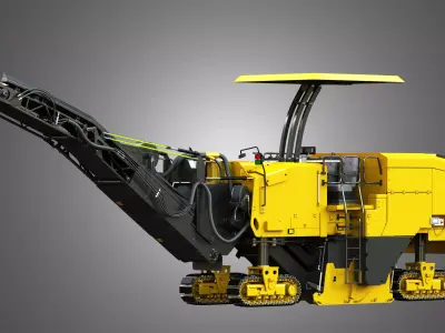 PM 622 Cold-Planer - Asphalt Removal  3D model