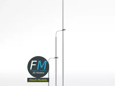 Street lamps 2 3D model