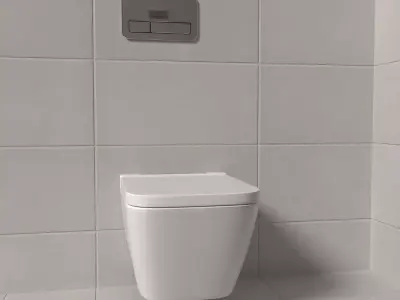 3D Toilet geberit seat 3D model