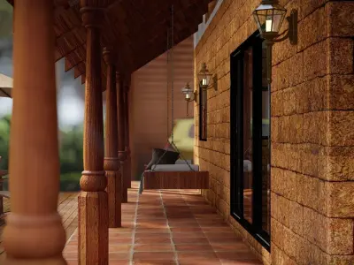 Holiday Retreat 3D model