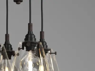 Hanging Lamp LOFT HOUSE P-147 3D model