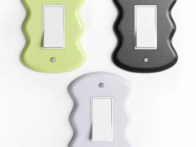Maura Light Switch Cover 3D model