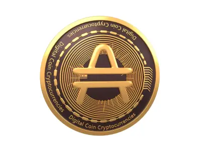 Amp Coin v3 001 3D model