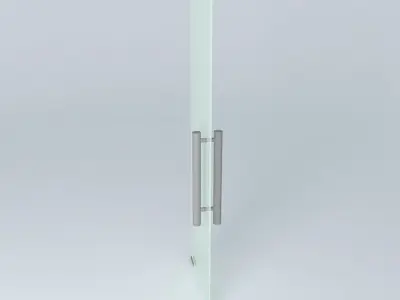 GLASS DOOR Free 3D model