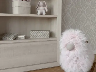 Items for the children room 3D model