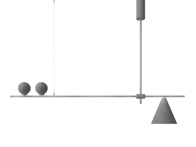 CRANE Pendant light by Aromas del Campo 3D model