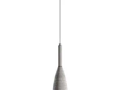 Lampatron DALBY WOOD pendant light 3D model
